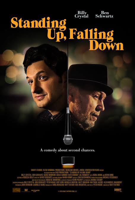 CinemaRareIN's tweet photo. A failing stand-up comedian and an alcoholic dermatologist give each other the confidence to face the failures in their lives.

#StandingUpFallingDown (2020) by #MattRatner, ft. @BillyCrystal @rejectedjokes &amp; @eloise_mumford, now streaming on @PrimeVideoIN. https://t.co/RJ0ZYrzMEm