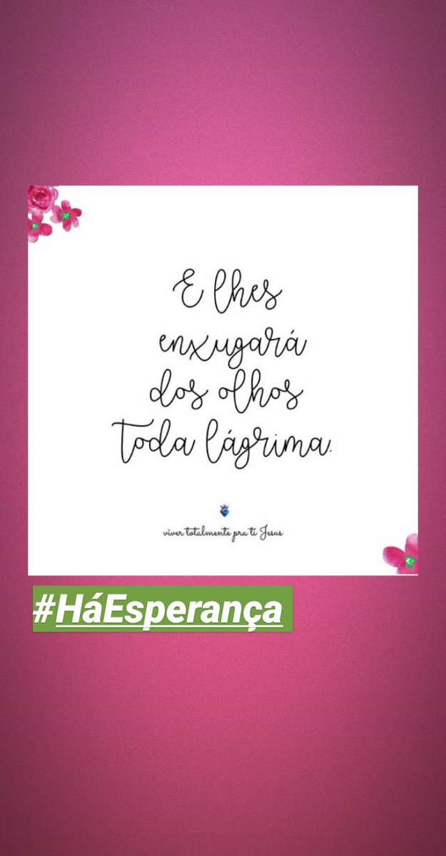 Brigida_ss's tweet photo. #AHáEsperança https://t.co/rX00AWZ8OR