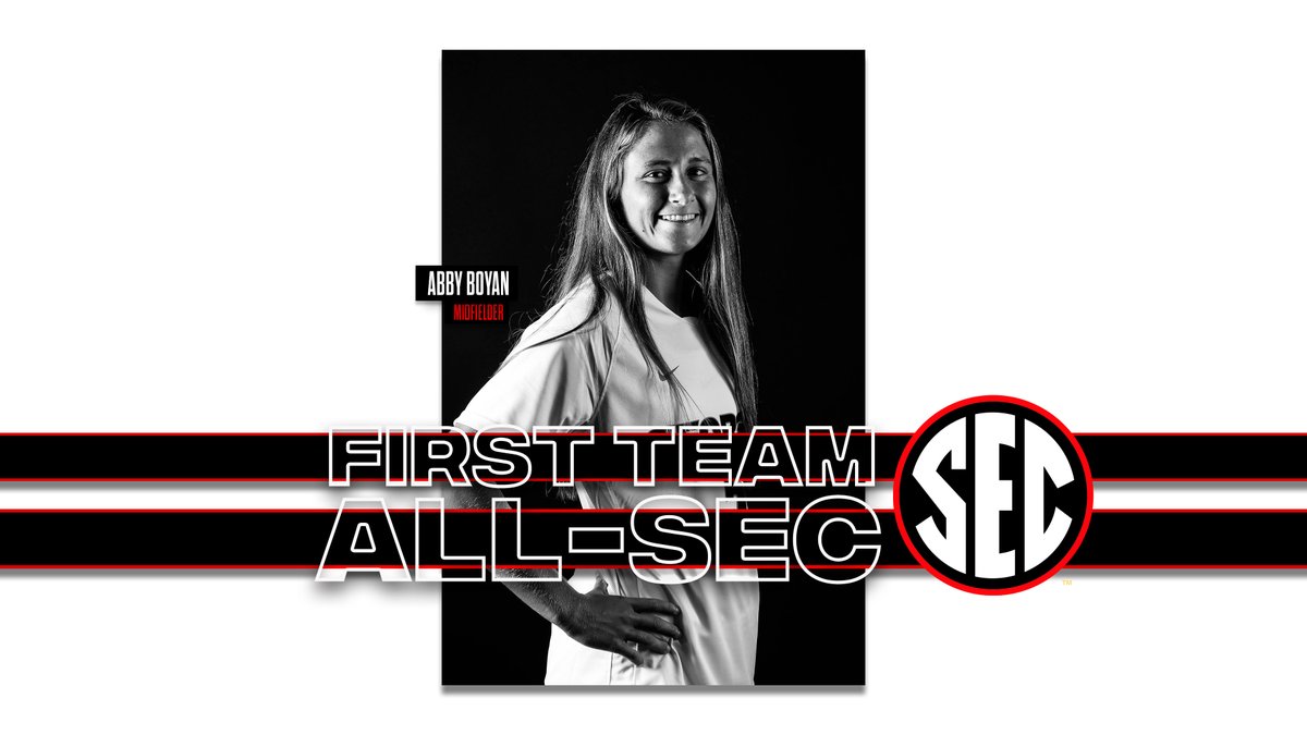 UGASoccer's tweet photo. Congratulations to Abby Boyan for being named an All-@SEC First Team selection!

» https://t.co/kN5pslZVXb https://t.co/WNxAmR6CjS