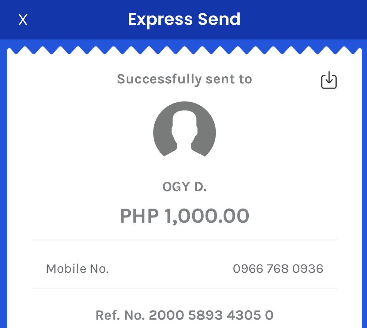 princessbclaire's tweet photo. @gcashofficial Can we report a scammer who used your gcash app to get the 1k donation in kind my cousin sent?? This is so wrong. I hope you can investigate and cut him from gcash. That 1k could have help someone else that needs it! https://t.co/LN4rA3HJzG
