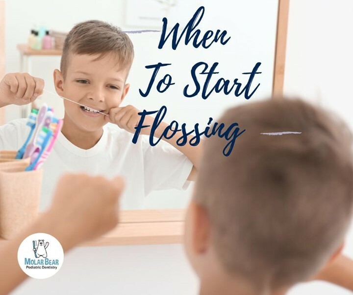 The American Academy of Pediatric Dentistry (AAPD) recommends that you begin flossing as soon as your child develops two teeth close to each other. It’s important to floss for your child until he or she has enough dexterity to begin doing it themselves –… instagr.am/p/CHfrgiCrKWd/