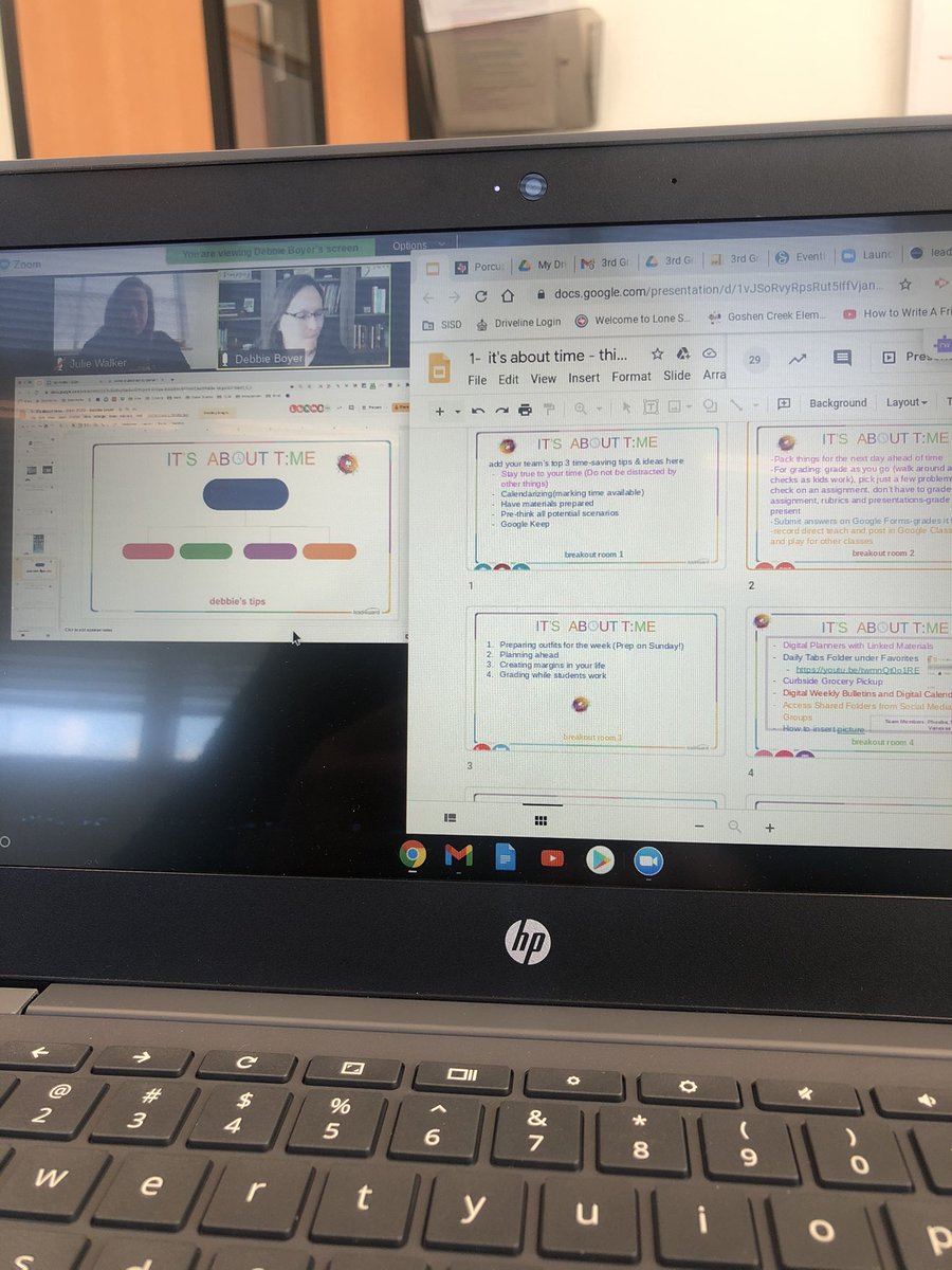 Mrs_Walker3rd's tweet photo. The amount of things I’ve learned from @debbieboyer5 in such a short time is life changing! Time management as an educator is key 🔑 #spotthedot #reimagine4ward @lead4ward https://t.co/k9yUdVmgyE