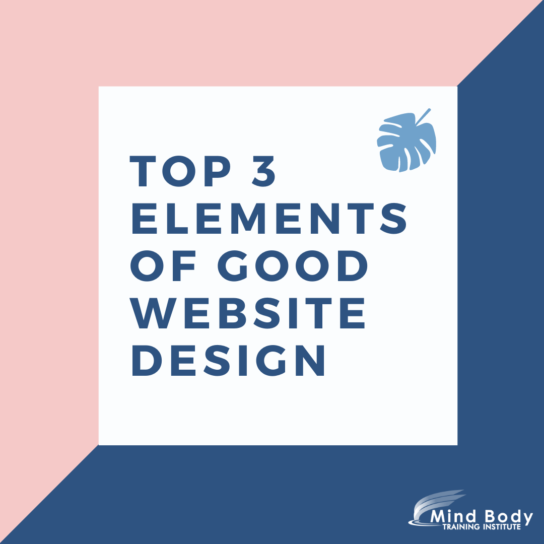 In a recent podcast with Kat Love, we discover the Top 3 Elements Of Good Website Design. Check out this link: bit.ly/2Jrch0L

1. Use a lot of white space (fewer words are better).
2. Listens &amp; reflects ( listen to your client's needs).
3. Has good user ability.