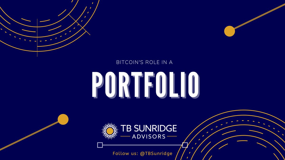 johnpgrayjr's tweet photo. Be sure to check out this thought-provoking article from @tb_sunridge  CEO, Matt Tunney. He’s helping #RIAs understand the significant role #bitcoin and other #digitalassets could play in a diversified portfolio. Read it here: 

https://t.co/GD98tSBs3W 

#AlternativeInvestments https://t.co/142DuPDCZG