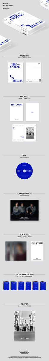 BeepsKpopShop's tweet photo. [OPEN PO] CNBLUE 8th Mini Album - RE-CODE (Standard Ver)
Rp 310.000

Release: 18 November 2020

Content:
- Outcase
- CD
- 92 Pages Photobook
- 2 Selfie Photocards
- 3 Member Postcards
- Folding Poster
- POSTER https://t.co/zaq3zFT9jK