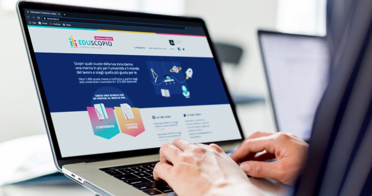 dunters's tweet photo. Da oggi è online la versione aggiornata di Eduscopio, un progetto di @FondAgnelli per identificare le migliori scuole superiori d’Italia e aiutare i ragazzi delle medie nella loro scelta. In homepage su @LaStampa @repubblica  @Corriere e altri ancora! 👉 https://t.co/sZaP0r5h28 https://t.co/G5mC2aMV2y