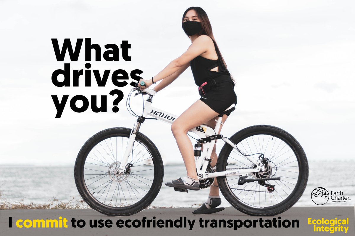 earthcharter's tweet image. Transportation is one of the most polluting sectors on the planet. It kills about seven million people a year and it is one of the top 5 contributors to climate change.

Do you commit to using more eco-friendly forms of transportation?

earthcharter.org/commit
