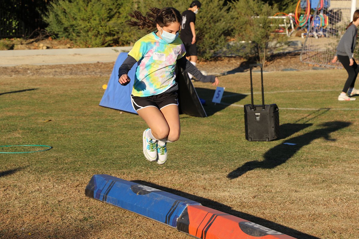 We may have had the day off from classes yesterday, but our athletes could be found joyfully hopping, dribbling, and juking their way through the field on our first soccer conditioning day!