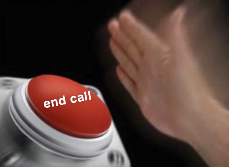 DumiCarl's tweet photo. WhatsApp Call: "Reconnecting"

Me: https://t.co/42UxCbK56A