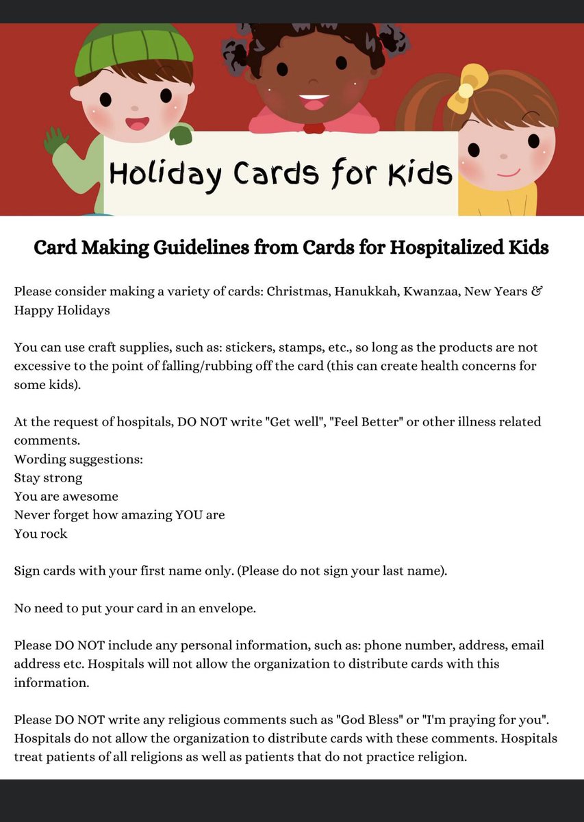WRMS is WILLING to help our community! Please join us in making a holiday card for hospitalized kids for #NorwalkHistoricalSociety. Please drop off at the black mailbox outside the front door at WRMS by 11/23. #pantherpride #wearewrms <a href="/reynoldslearn/">Adam Reynolds</a> <a href="/amaralbeth/">Elizabeth Amaral</a>
