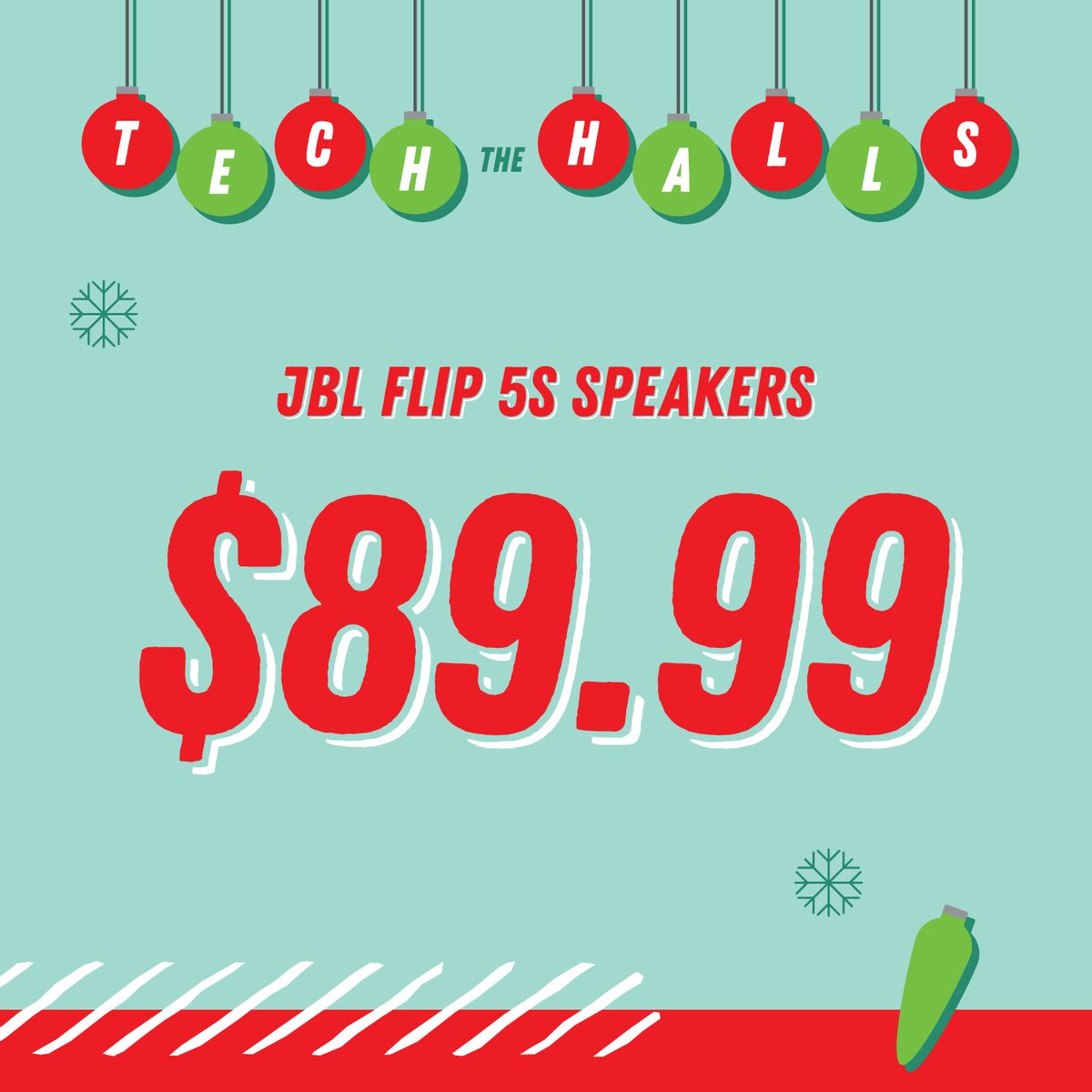 isubookstore's tweet image. We've got the perfect addition to your socially distanced holiday parties with our Tech the Halls promotion on JBL speakers in-store!

Shop all Tech the Halls deals here: bit.ly/3eLyVgb

#TechCyte #TechTheHalls #JBL #IowaState #Cyclones