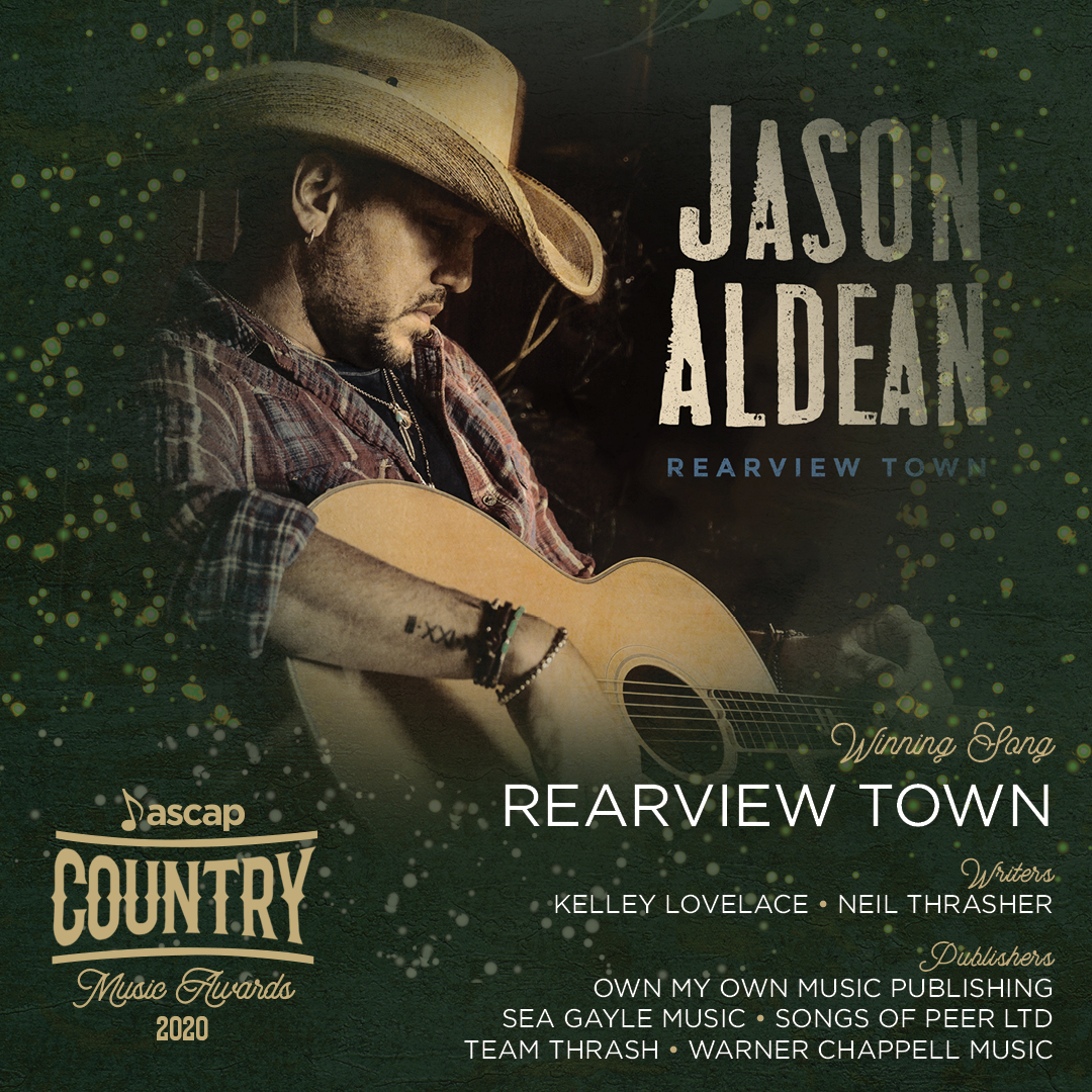 On the other side of that dust cloud
Ain't nothin' but a rearview town 🚘

Cheers 🥂 to #RearviewTown writers <a href="/kelleylovelace/">Kelley Lovelace</a>, Neil Thrasher &amp; publishers <a href="/peermusic/">peermusic</a> <a href="/seagaylemusic/">Sea Gayle Music</a> <a href="/WarnerChappell/">Warner Chappell Music</a> #ASCAPAwards