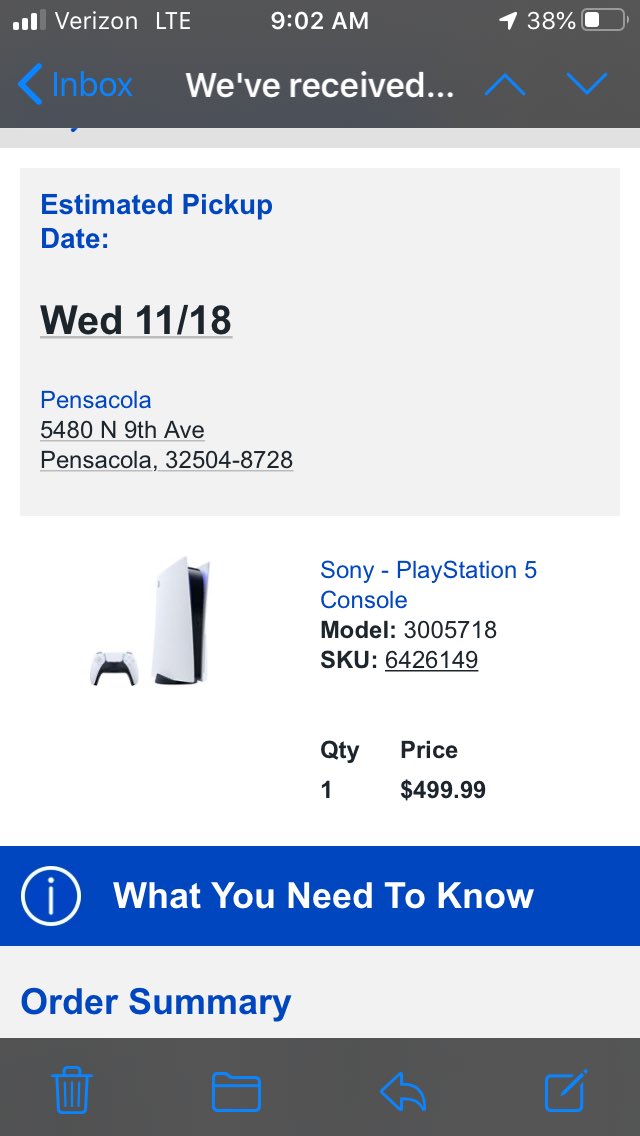 Jarrett35901's tweet photo. Got mine! Thanks @Wario64 @PS5StockAlerts @ChitoGaminYT @PS5sales @linuswilson https://t.co/YsMH3EOIwS