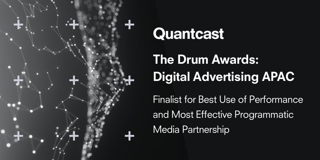 Quantcast's tweet image. Congratulations to our team in Southeast Asia for securing finalist spots in @TheDrum Awards: Digital Advertising APAC!
