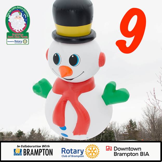Only 9 more sleeps till our special presentation on Nov. 21 @ 5pm on Facebook and YouTube! Thanks Prouse Dash &amp; Crouch LLP, WeeWatch Brampton &amp; Brampton NDP MPP’s for their support, helping put smiles on all the children’s faces this year. BramptonSantaClausParade.com