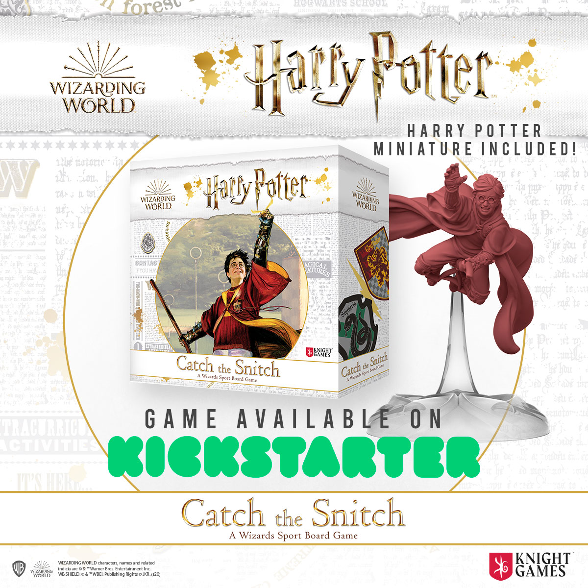 Harry Potter: Catch the Snitch, Board Game
