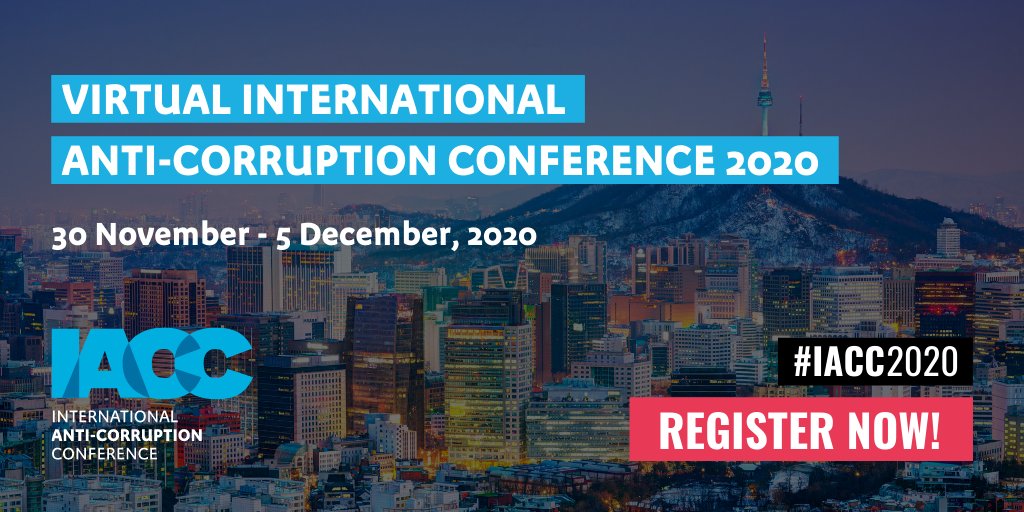 The 19th International Anti-Corruption Conference
30 November - 5 December, 2020