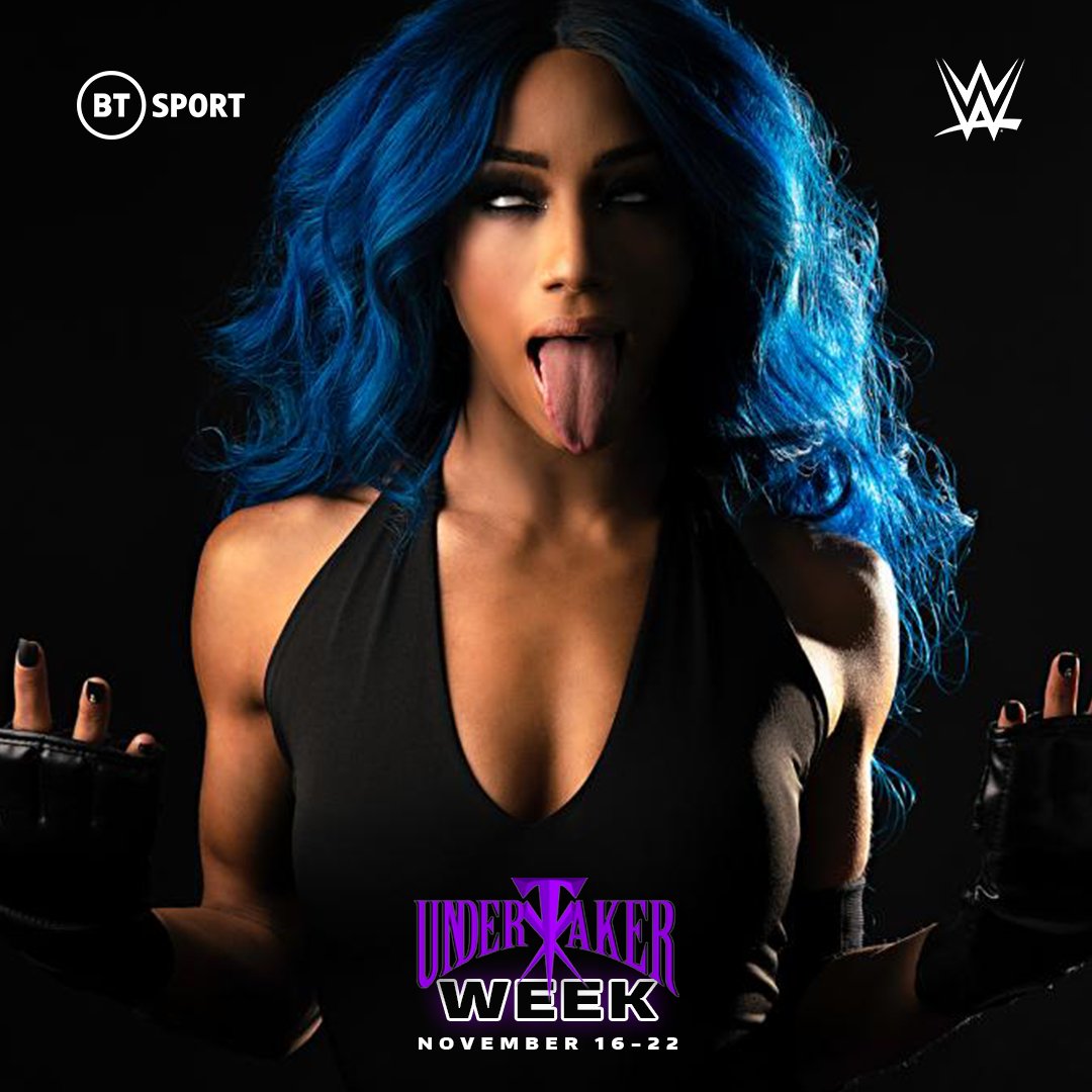 . @SashaBanksWWE  #UndertakerWeek |  #Undertaker30