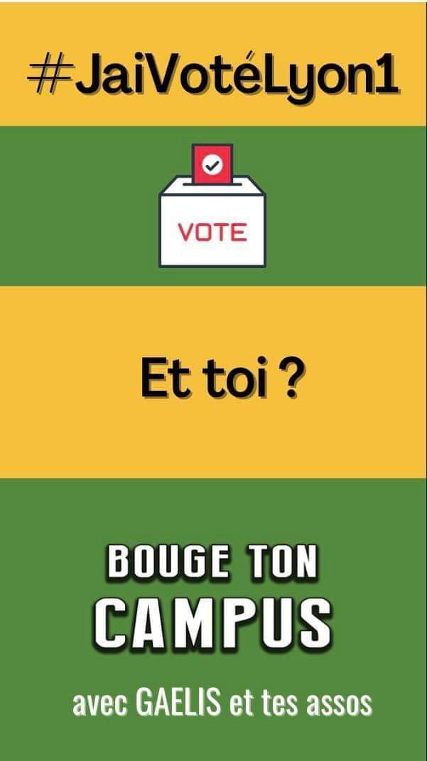 AEOL_'s tweet photo. 👩🏻‍🎓 [Élections étudiantes] 👨🏻‍🎓

L'AEOL a voté et toi ?

➡️ Lien du vote : https://t.co/dxLMO2RoCn

#JaiVotéLyon1
#BougeTonCampus
@GAELIS_Lyon https://t.co/pAFJkbPEAf