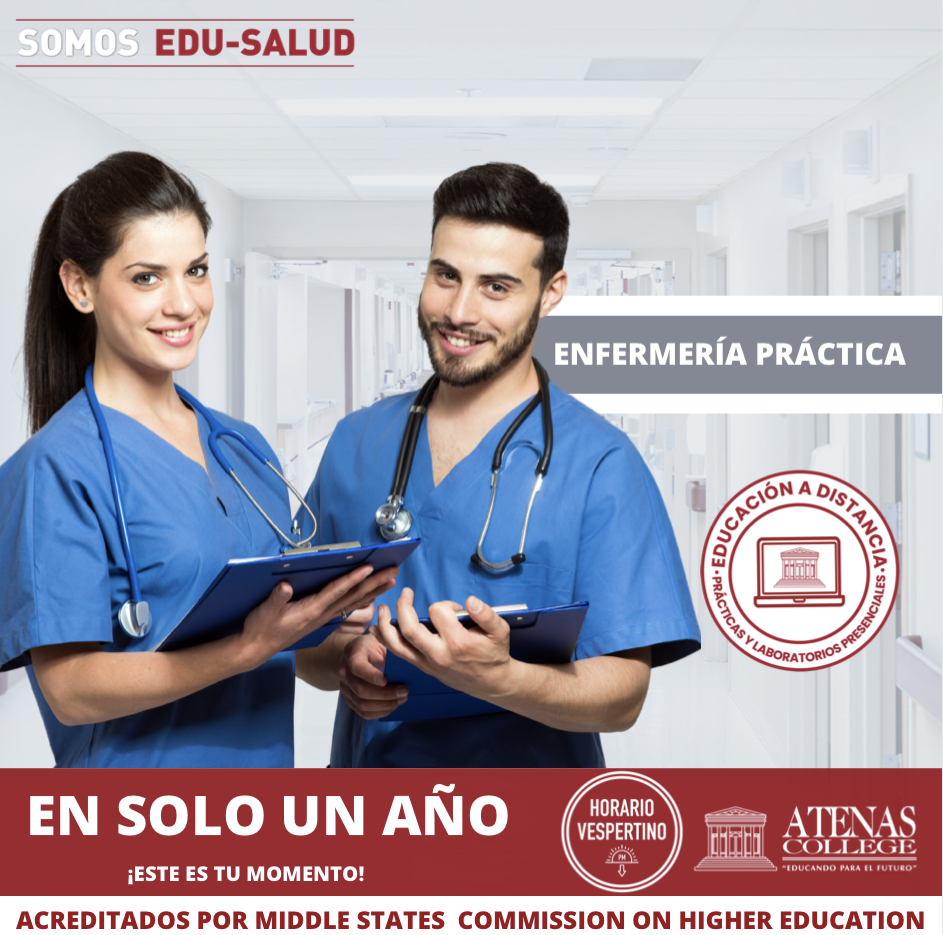AtenasUni's tweet photo. Estudia una de las carreras con más demanda a nivel mundial. En Atenas College te ayudamos a que puedas realizarte  como Enfermero Práctico en tan solo 1 año.

¡Anímate, tu puedes!

¡Clases comienzan en Noviembre! https://t.co/1aziMizQHB