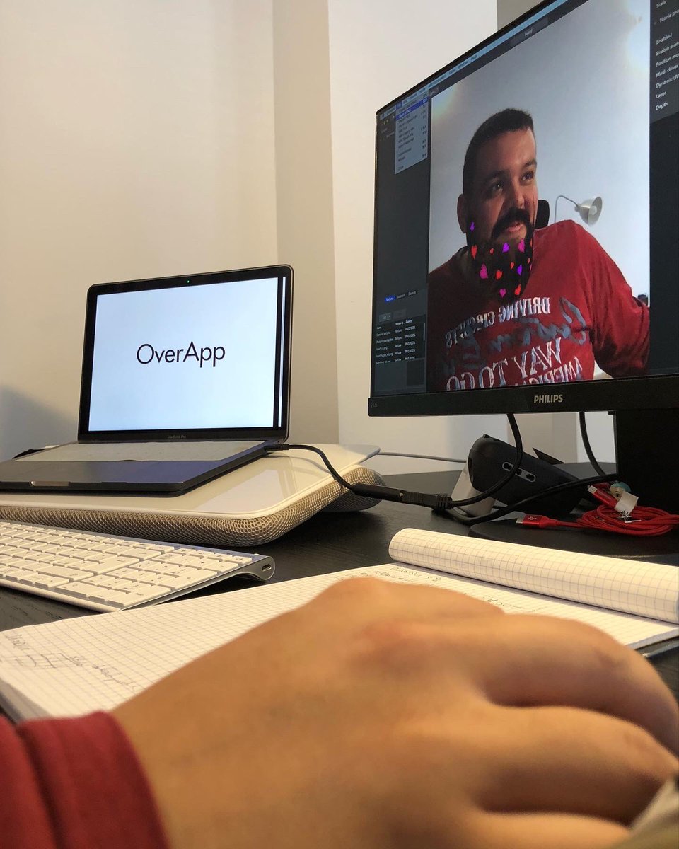 OverAppOfficial's tweet photo. C’è stato chiesto di creare un super filtro custom da implementare nell’#app che ci vede impegnati nello sviluppo già da qualche tempo...siete un po’ curiosi di quel che sarà⁉️
Restate sintonizzati per tutti gli aggiornamenti 😎
#ar #augmentedreality #development #softwarehouse https://t.co/bzv3rkpWVa