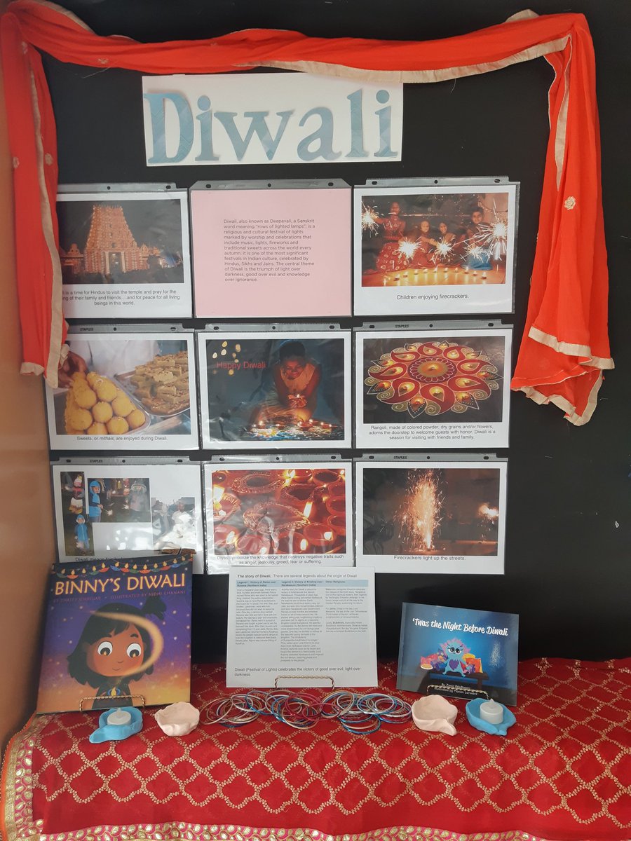 Celebrating Hindu &amp; Albanian Heritage Month and Diwali Festival of lights <a href="/FldcrestFalcons/">FieldcrestFalcons</a>