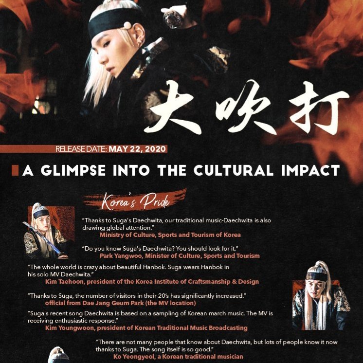 Cultural Impact that not everybody can have....