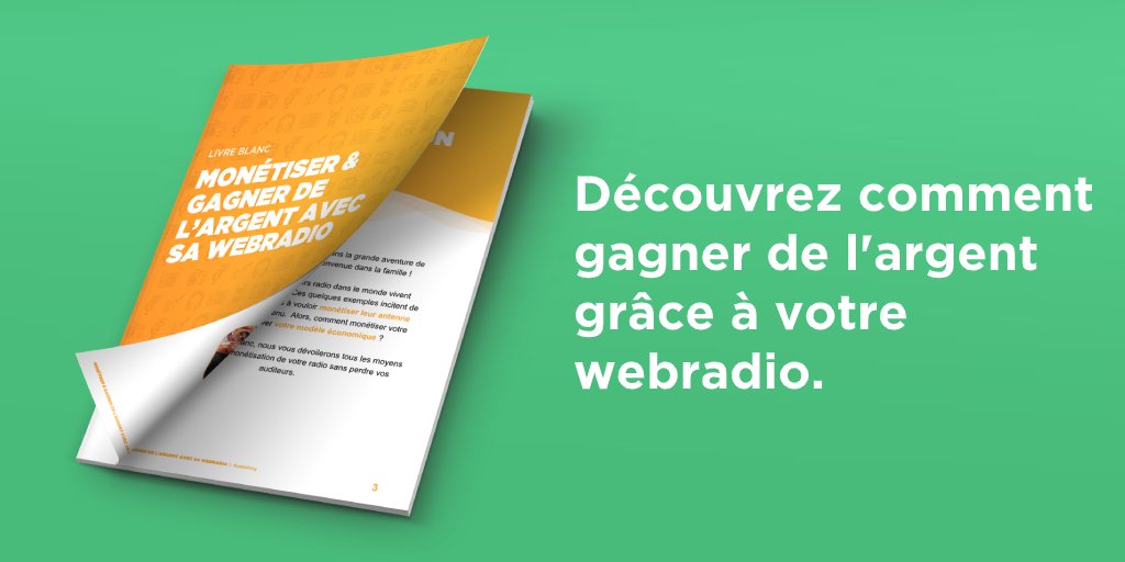RadioKingFR's tweet photo. On nous demande souvent comment #monetiser une #webradio…🤑
Téléchargez notre Livre Blanc (#ebook) gratuitement ici pour découvrir nos conseils ! 📙
👉 https://t.co/odhQMKQZcg https://t.co/L7pR89JCnj