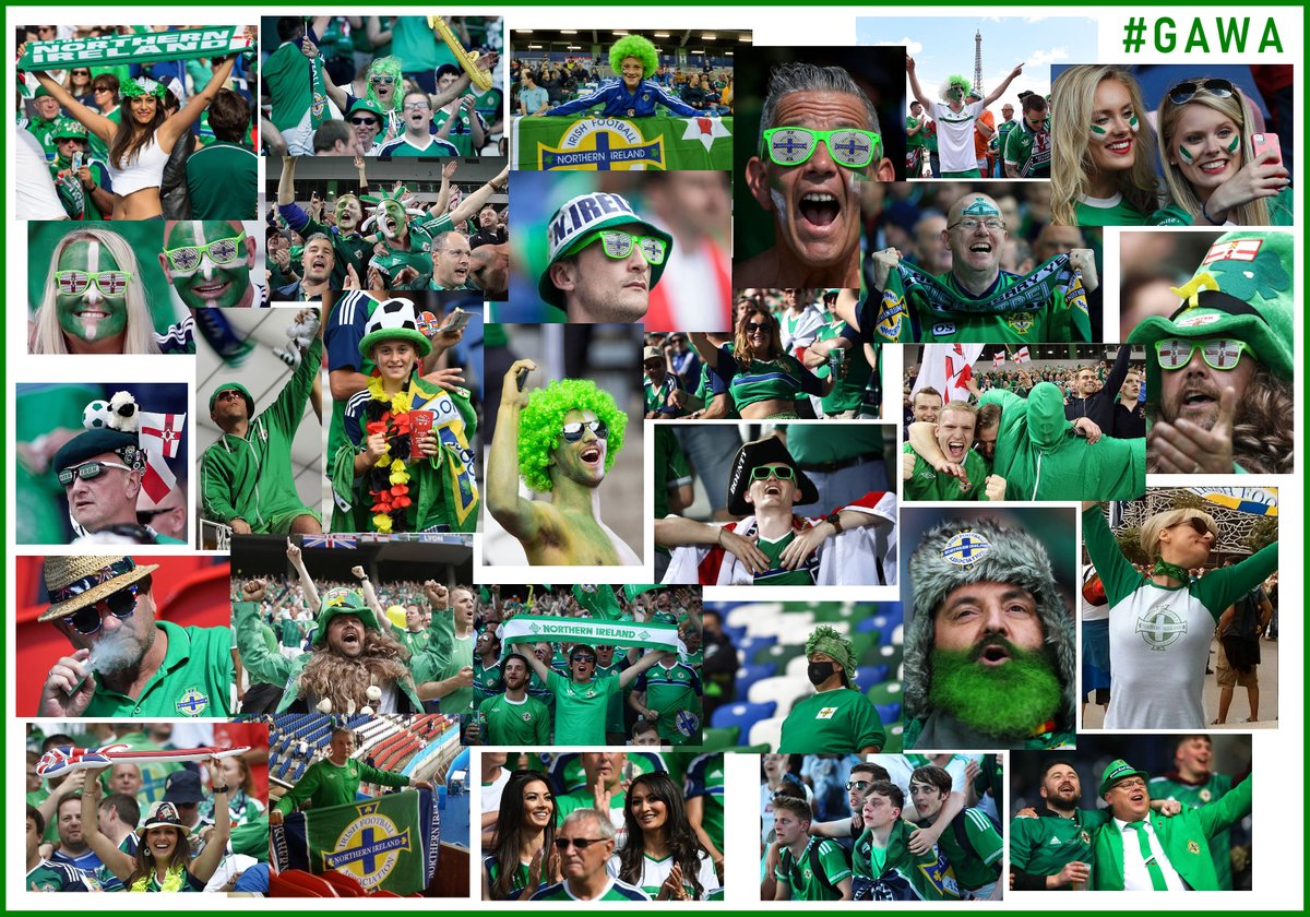 Come On Norn Iron!! 💚
#GAWA #NIRSVK #EURO2020 #Euro2021 #NorthernIreland