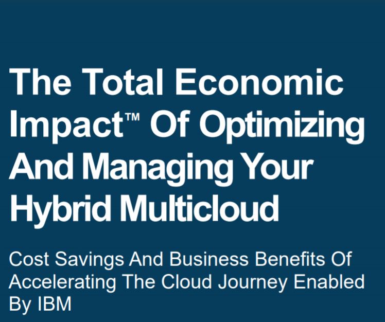 Quantified benefits experienced by the
interviewed companies that partner with IBM-&gt;Reduce #datacenter footprint over 5 years by 80%,by executing their #cloud journey in such a way as to be free to retire legacy on-premises hardware. #multicloud #IBMCloud sco.lt/6Y0r6e