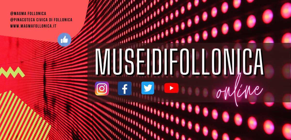 MagmaFollonica's tweet photo. 💥In queste settimane di chiusura, i Musei Civici di Follonica saranno fruibili #online con un ricco programma di approfondimenti e iniziative digitali pensate per voi!
Ci trovate attivi sui nostri canali social e sul nostro sito web! https://t.co/mzHqYSSWHA