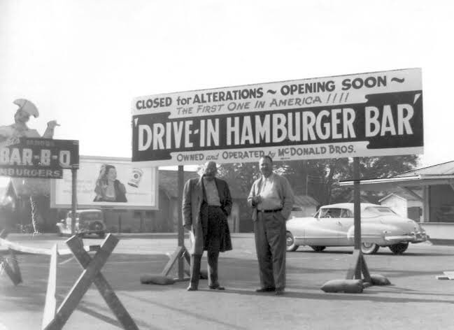 Lets start our story right at the beginning, sometime in 1940. Two siblings, Richard and Maurice McDonald decided to open a restaurant, a hamburger restaurant.