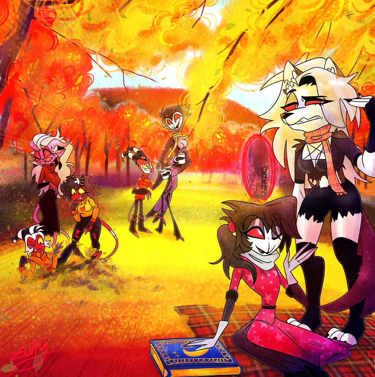 zunysideup's tweet photo. 👀 yo
Fall vibes
#HazbinHotelFanart #HazbinHotel #HelluvaBoss #Helluvabossfanart https://t.co/zQq2Y2eAXu