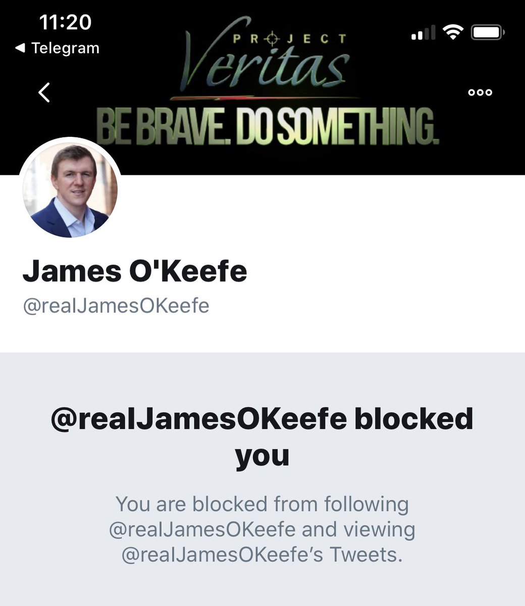 JamesOKeefeIII's tweet image. Why has @jack still not suspended the @realJamesOkeefe that was set up to impersonate me and spread disinformation about our work? 

Go report @realJamesOkeefe! This account is FAKE!