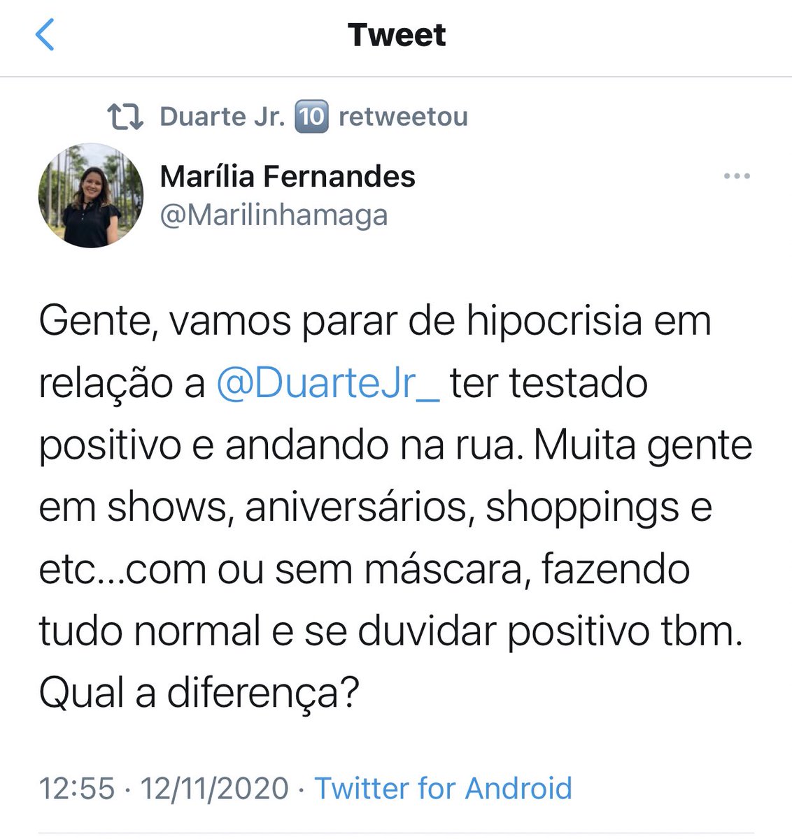 falecomtony's tweet photo. Vejam o que pensa o candidato Duarte. 👇🏽 é Bolsominion ou não é? https://t.co/igRyjTBsJq