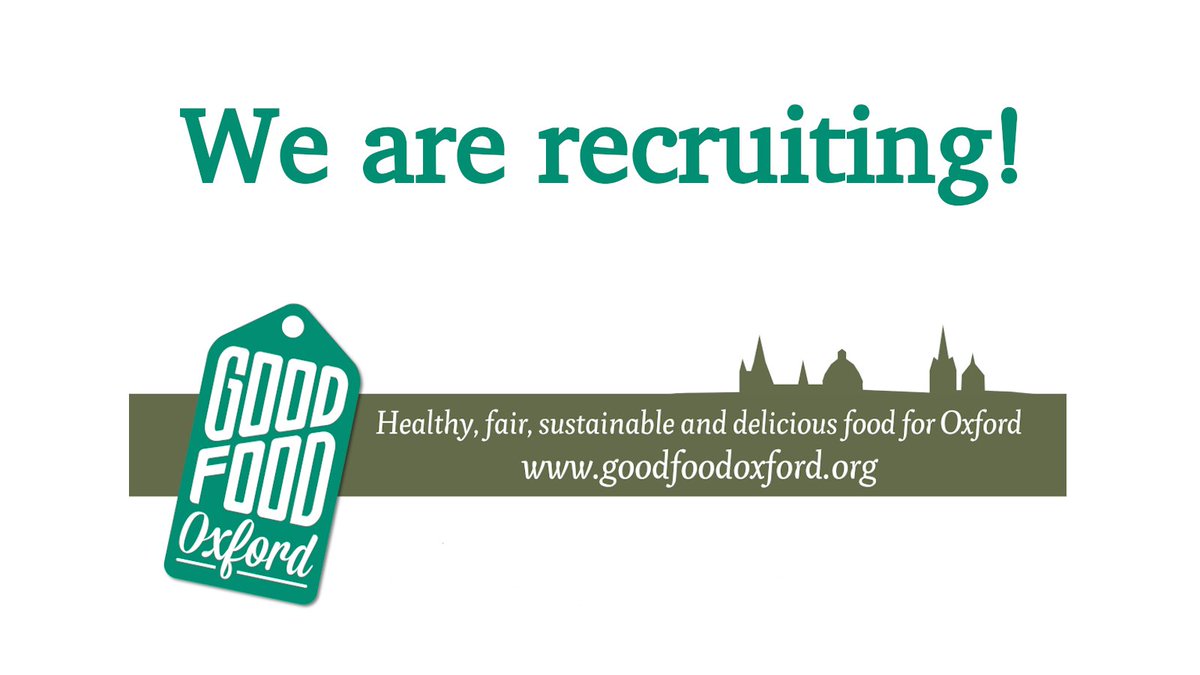 Could you be our new team member? We are looking for a Fundraiser and Stakeholder Engagement Lead (maternity cover) to join the Good Food Oxford team in February 2021. More info at goodfoodoxford.org/jobs/we-are-re… #goodfoodjob #rootstowork <a href="/foodcities/">Food Cities</a> <a href="/UKSustain/">Sustain</a>