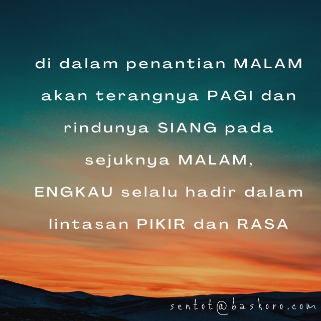 Sentot Ahlibasah (@mataneakik) on Twitter photo 