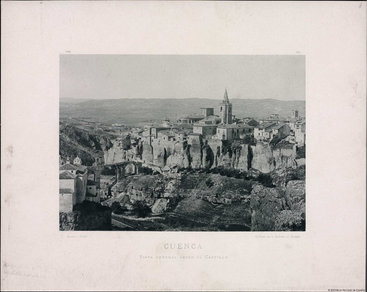 ElCampoAmarillo's tweet photo. Cuenca en 1892. Por Hauser y Menet . https://t.co/JTQdMkdGmj