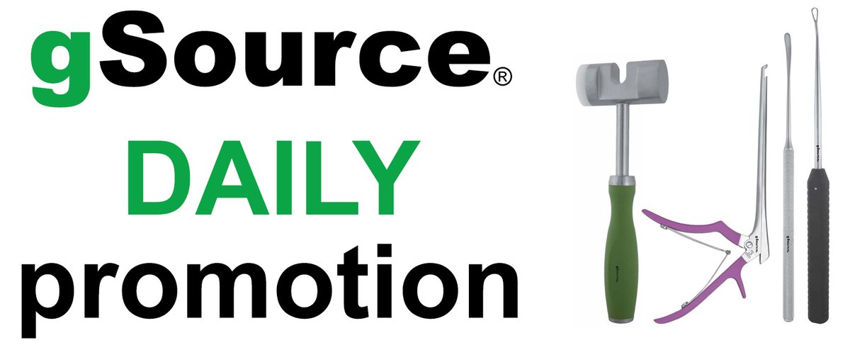 gSourceLLC's tweet photo. For gLine Thursday, save up to 25% off MSRP on the #exclusive #gSource Twist gDrill Bits! Order from our online gStore and find the instruments on sale right here: https://t.co/gGONQmqZmI
#finestqualityinstruments #surgicalinstruments #surgery #medicaldevices #health #promotion https://t.co/1KGLJrhqGn