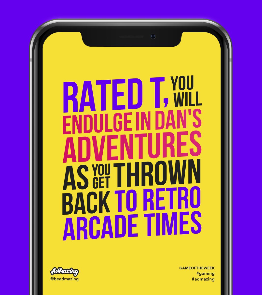 BeAdmazing's tweet photo. Our featured game of the week is "Dan the man".
With more than 10 MILLION installs, and more than 10 languages to choose from, "Dan the man" is perfect for brands looking to be in front of teenagers drawn to action and adventure.
#digitalmarketing #mobilegaming #mobileadvertising https://t.co/RdCrqGOOWN