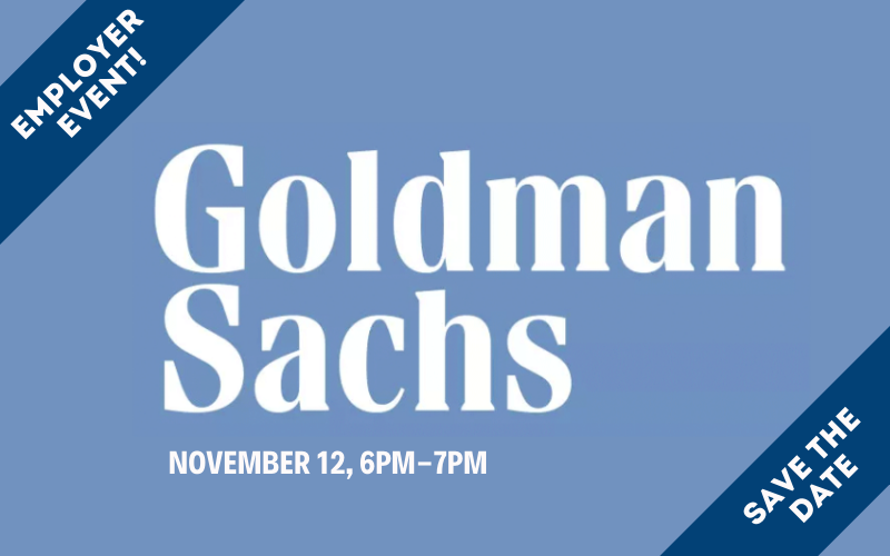 The Goldman Sachs Info Session for Freshman &amp; Sophomores is TODAY at 6pm - Sign up on Handshake providence.joinhandshake.com/events/612303/…