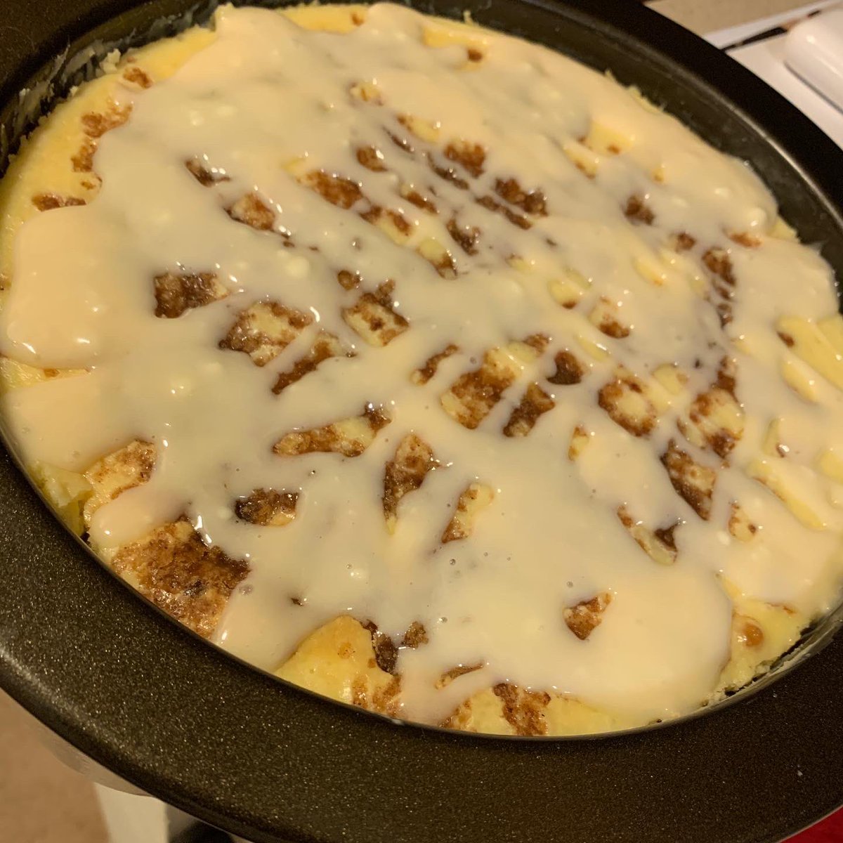 pudding_royal's tweet photo. Our cinnamon roll cheesecake has been a hit for two weeks straight; stop in today and treat yourself https://t.co/3hujBfiEzG