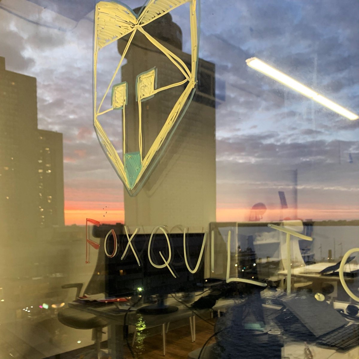 FoxquiltDen's tweet photo. Our #Foxquilt team member snapped this photo in the office last week of the #pinksky π
Friendly reminder that our #office is closed to the public but we're still here for you! Our team of #insurance pros can be reached by phone, email or virtual meetings: https://t.co/OztDp1ZJJu https://t.co/wIJtOjuNO0