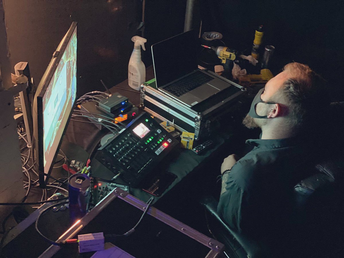 HybridAVuk's tweet photo. Another days filming in our live studio today ready for our clients hybrid conference next week #Hybridevents #eventprofs #liveeventsstudio https://t.co/MyJsMFGlz3