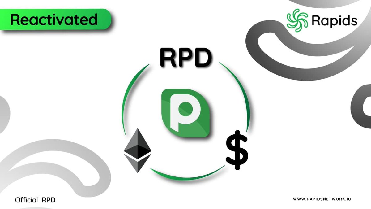 RapidsRussia's tweet photo. Мы рады сообщить вам, что P2PB2B Exchange завершил обновление #RapidsNetwork, и вы снова можете торговать RPD/ETH и RPD/USD.

Спасибо всем за терпение😊 https://t.co/DjK3KKji9B