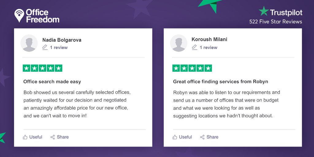 Re-thinking your current office? We help companies globally secure office spaces post-lockdown. Benefit from our current offers including; rent free periods, lockdown rent protection, secure office space, all-inclusive pricing and flexible contracts. officefreedom.com/company/contac…