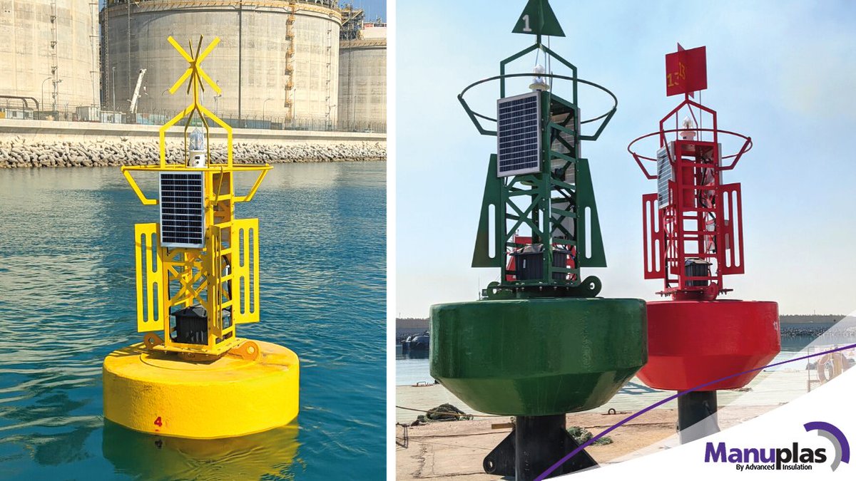 ManuplasLtd's tweet photo. Pharos Marine recently asked our marine team for help with the supply of #navigational #buoys, or traffic lights for the sea, to ensure the safety of waters around the UAE.

Read how our solution helped: https://t.co/U9oFCRq79d

Talk to our #marine team: https://t.co/gmnxnCqfyK https://t.co/DybfYR9Oop