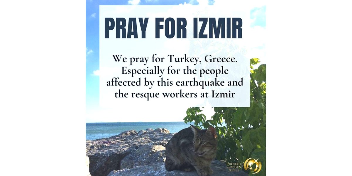 P_GoldenApple's tweet photo. #prayer_goldenapple
#prayforizmir #prayforsamos #geçmişolsunizmir #prayers #earthquake
https://t.co/6ObhLej3CX https://t.co/Lj2fD8wNcr