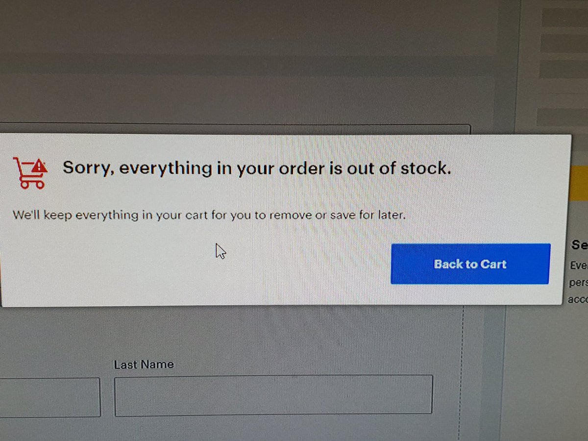 eenerg917's tweet photo. @BBYC_Gamers @BestBuyCanada Gotta love the false hope Best Buy gives you when you try to preorder a PS5...i went through a 30 min wait in there digital checkout lineup for nothing!!!!! WTF!?!?!?! https://t.co/jZ67Cm0VX5