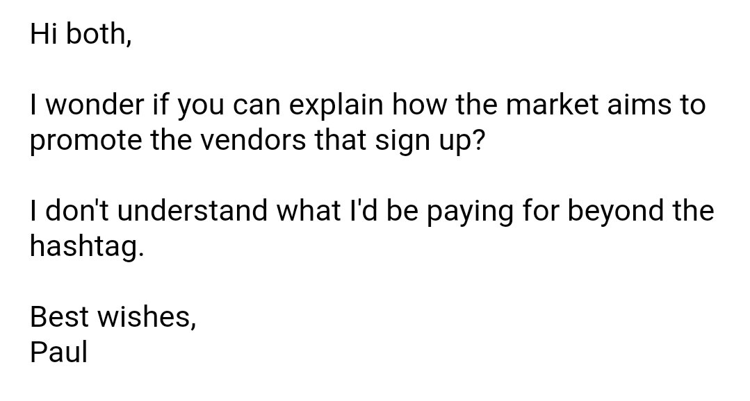 I queried their plan. Their answer was... not satisfactory.2/?